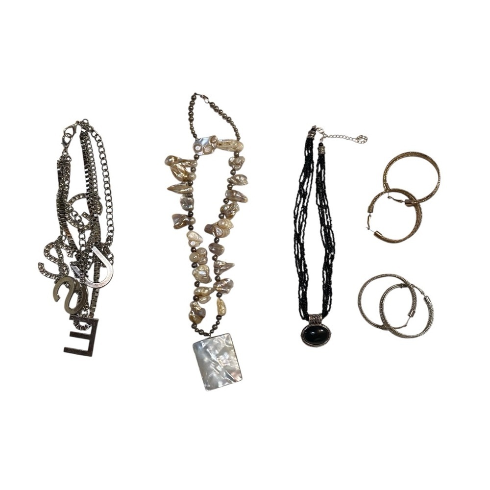 Bundle Jewelry Necklaces & Earrings Set of 5 Pieces
